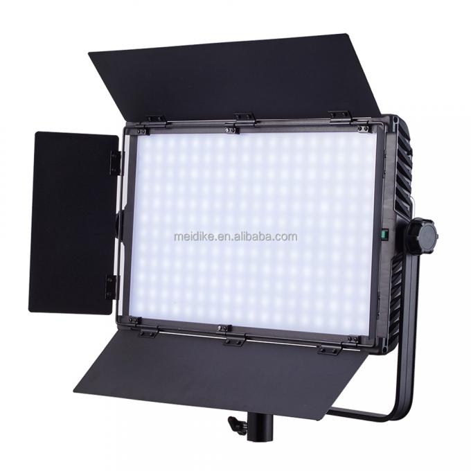 Zimna biel 5500K LED Video Studio Lights Zasilany bateryjnie 7000LM 95CRI 0